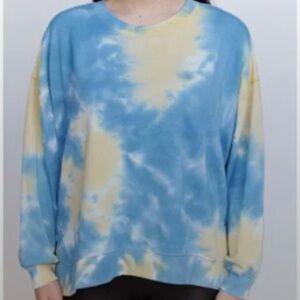 Found Tie-Dye Crewneck Top
